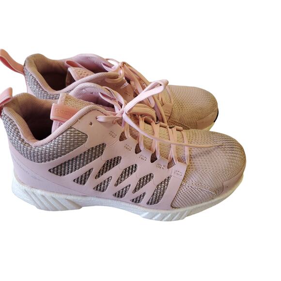Reebok Fusion Flexweave Work Mid-Cut Womens 10.5 Pink Composite Toe Non Slip - Picture 3 of 16